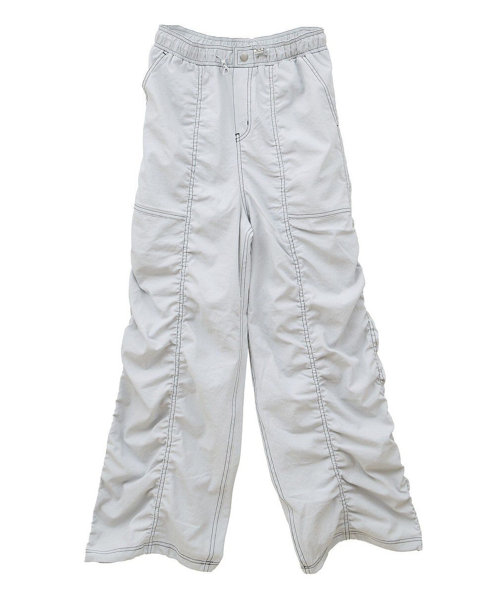 Green Parks ・ＳＵＧＡＲ　ＳＰＯＯＮ　配色ｓｔギャザーパンツ 