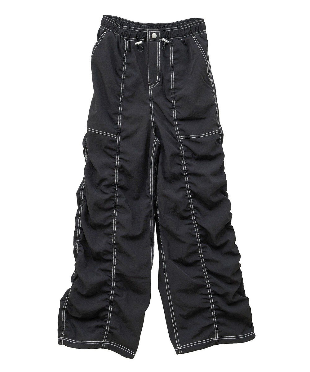 Green Parks ・ＳＵＧＡＲ　ＳＰＯＯＮ　配色ｓｔギャザーパンツ 