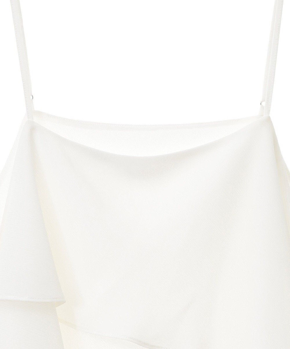 YECCA VECCA アシメラッフルオーバーキャミ 