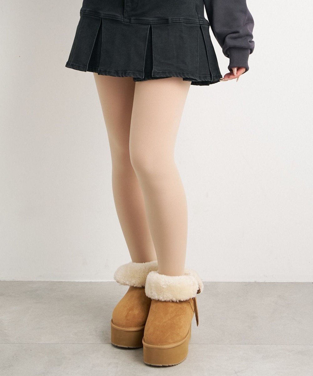 WEGO フェイクタイツ裏起毛 