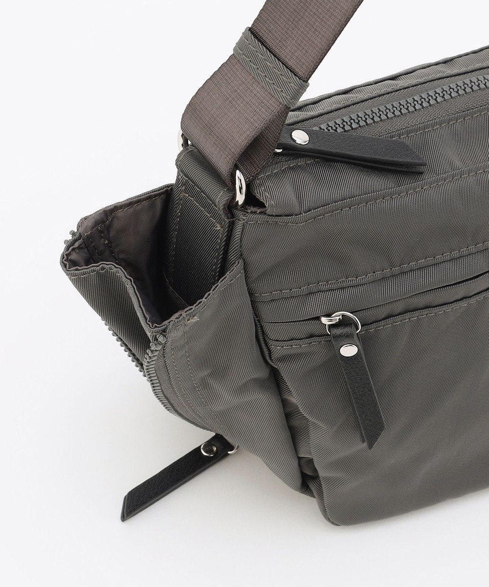 LA BAGAGERIE 【MONICA】サイドジップミニショルダーバッグ 