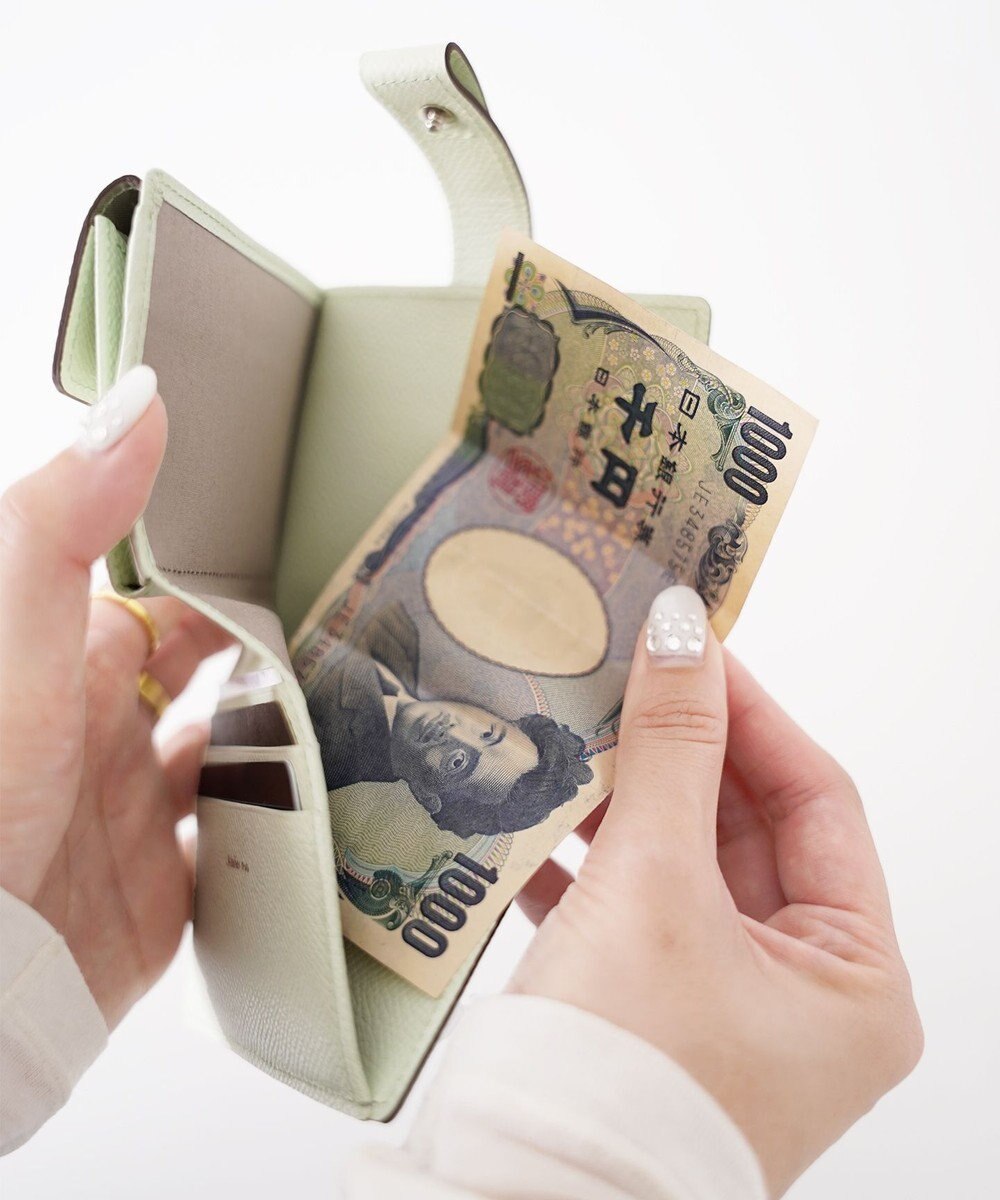 Atelier nuu 【石岡真実コラボ別注カラー】noble 二つ折れウォレット 