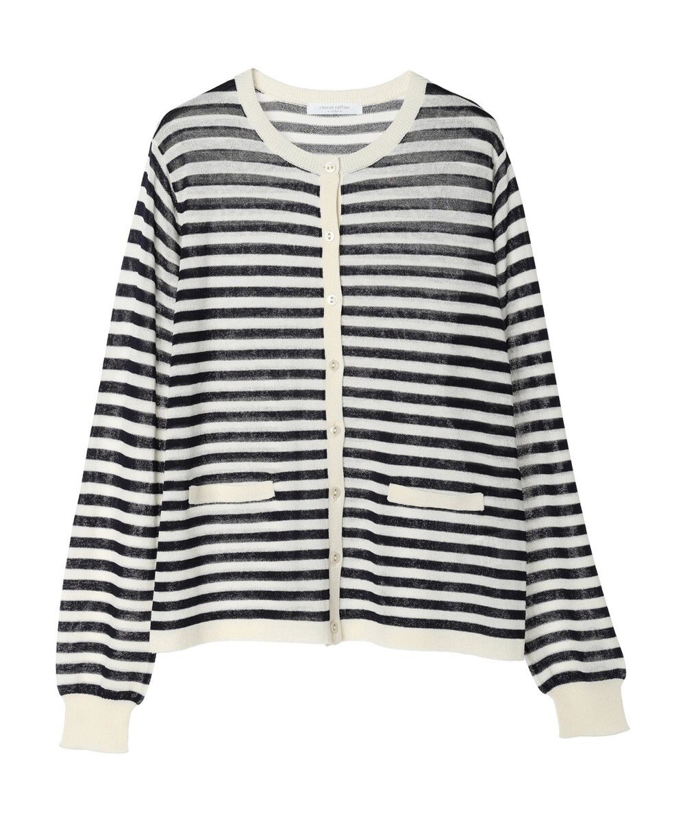 Green Parks 推しニット　クルーネックカーディガン 