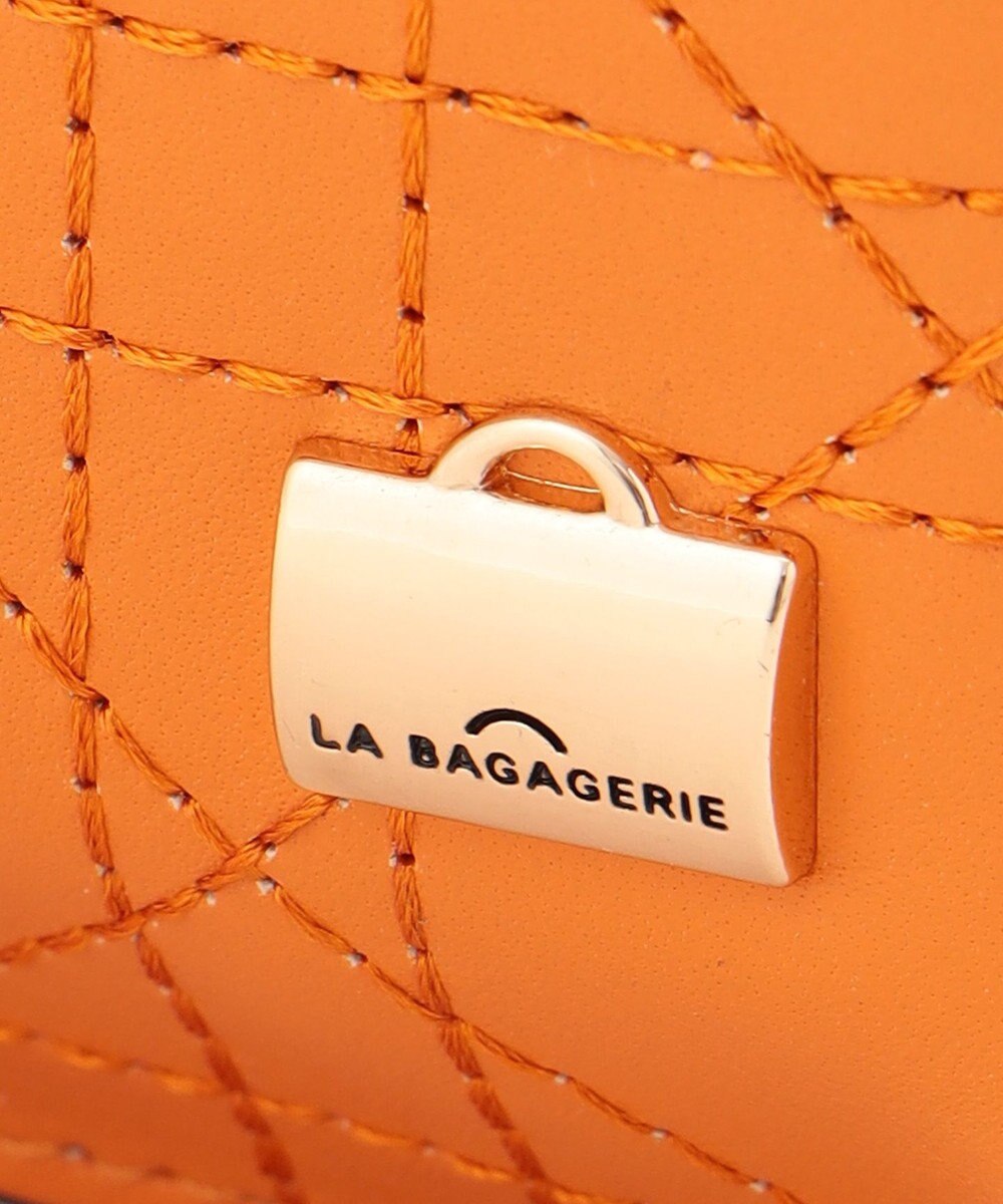LA BAGAGERIE レザーステッチ　マルチポシェット 