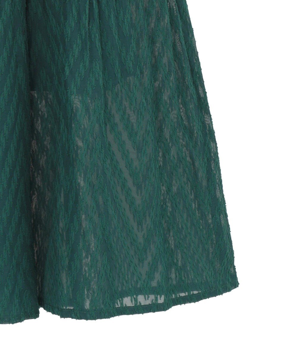 AMERICAN HOLIC カットジャガードプリーツスカート 