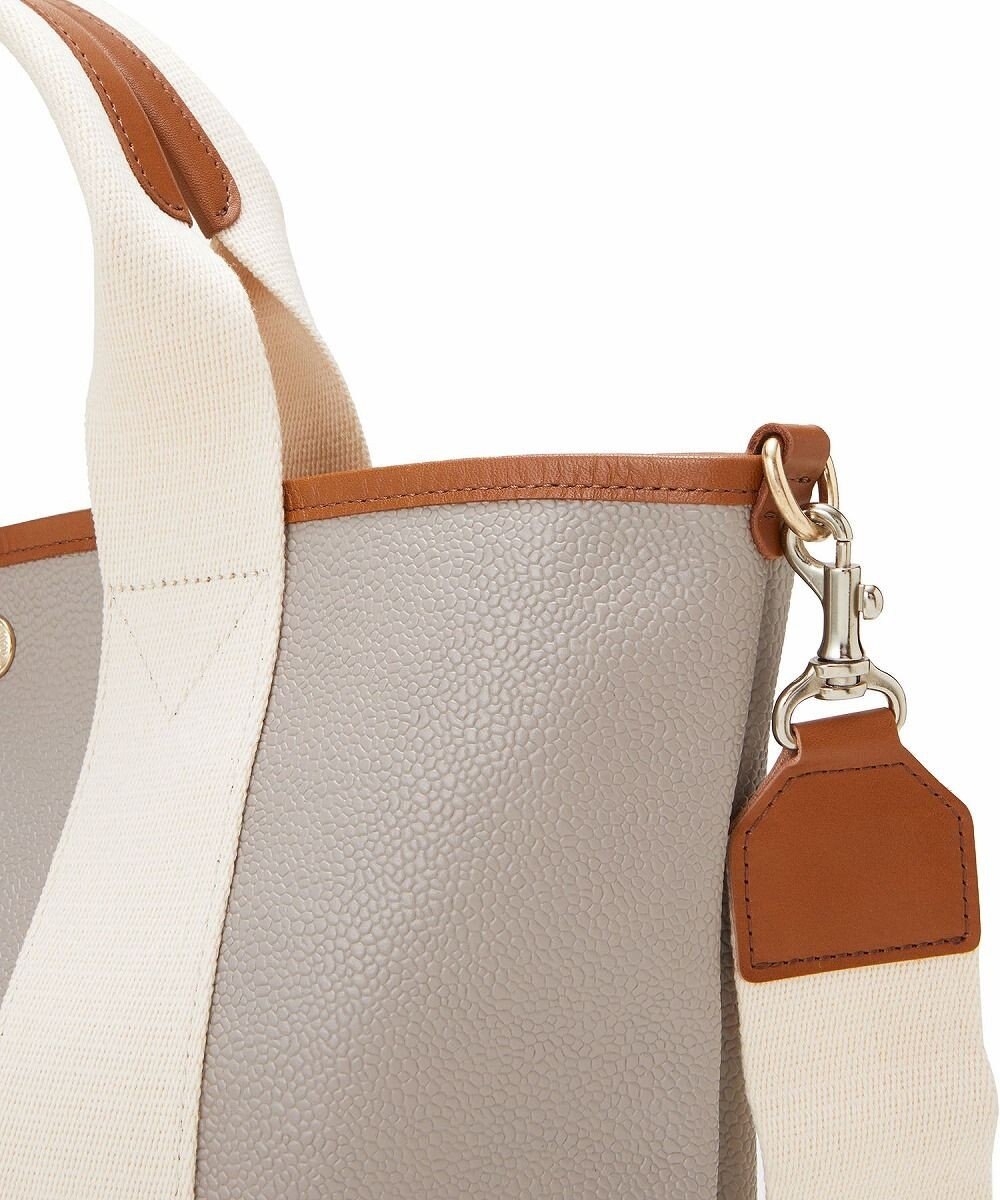 TOPKAPI 【Breath TOPKAPI】スコッチグレイン ネオレザー 縦型 A4 トート バッグ ショルダー付き L 