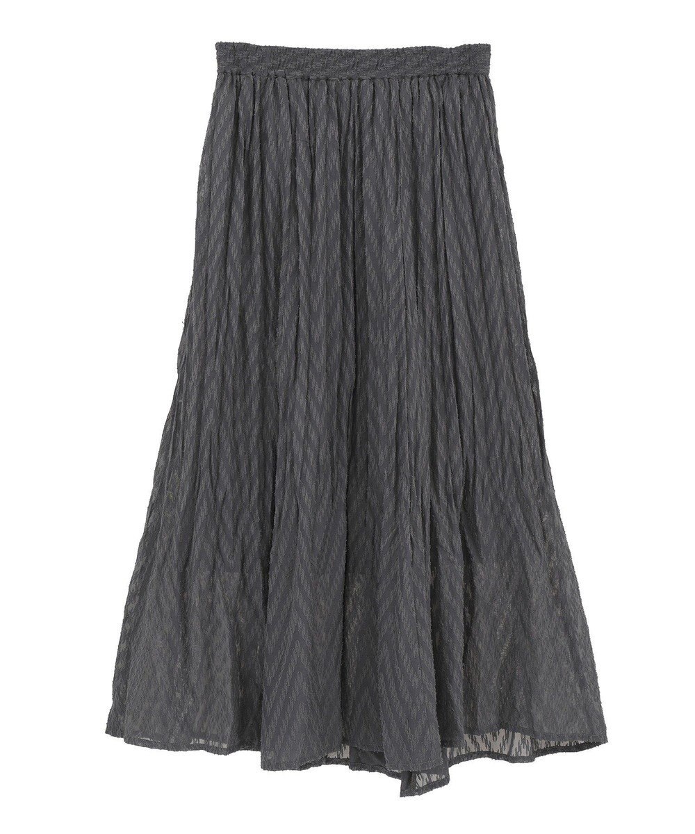 AMERICAN HOLIC カットジャガードプリーツスカート 