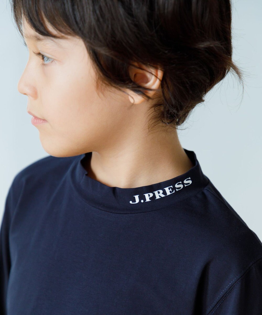 J.PRESS KIDS 【110-130cm】スパンフライス ハイネックカットソー 