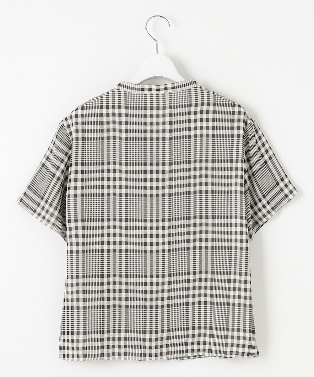 J.PRESS LADIES 【WEB限定カラーあり・洗える】シアーチェック カットソー 