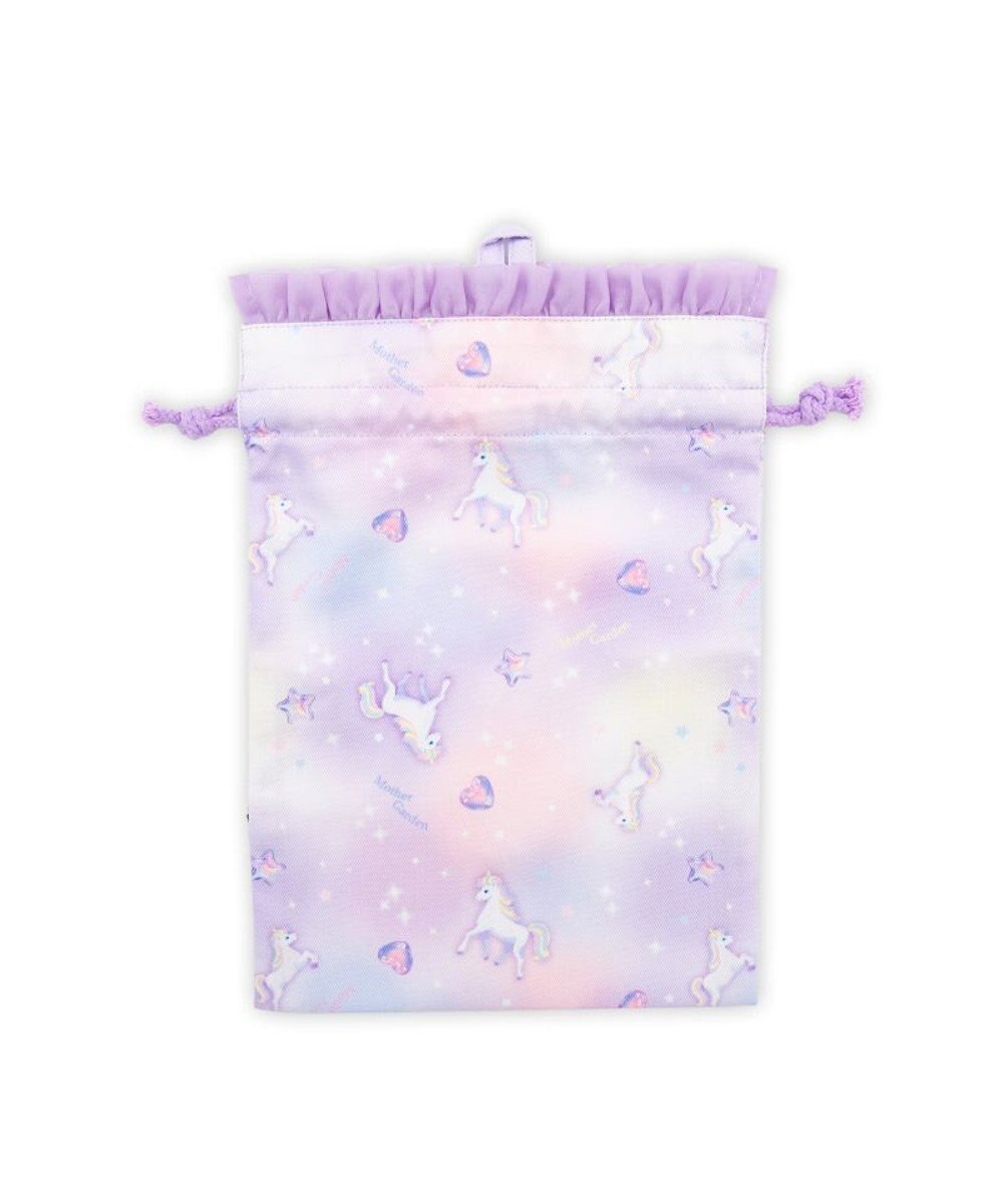 Mother garden マザーガーデン ユニコーン 巾着 《ぷっくり柄》 小 