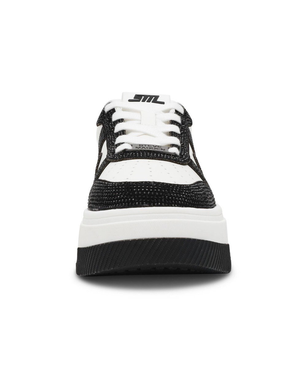 STEVE MADDEN DYNAMO-R スワロディテール厚底スニーカー 