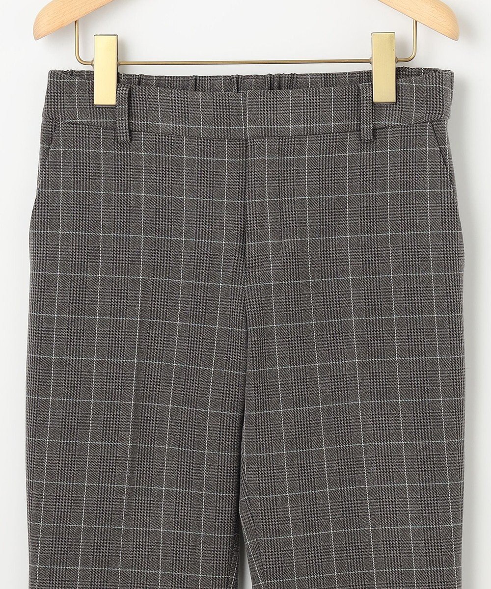 組曲 L 【洗える・WEB限定】2WAYウォームストレッチ テーパードパンツ 