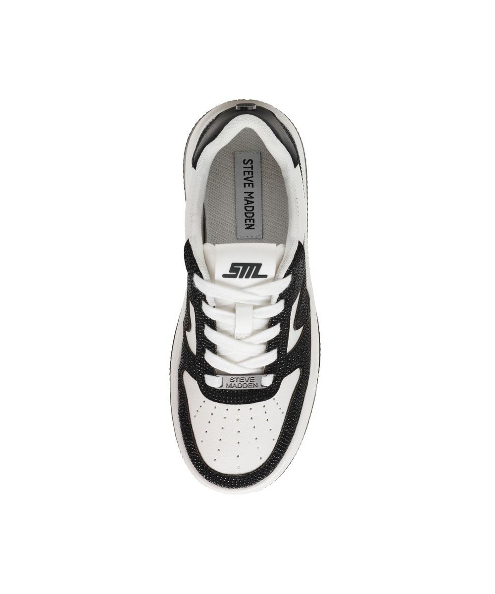 STEVE MADDEN DYNAMO-R スワロディテール厚底スニーカー 