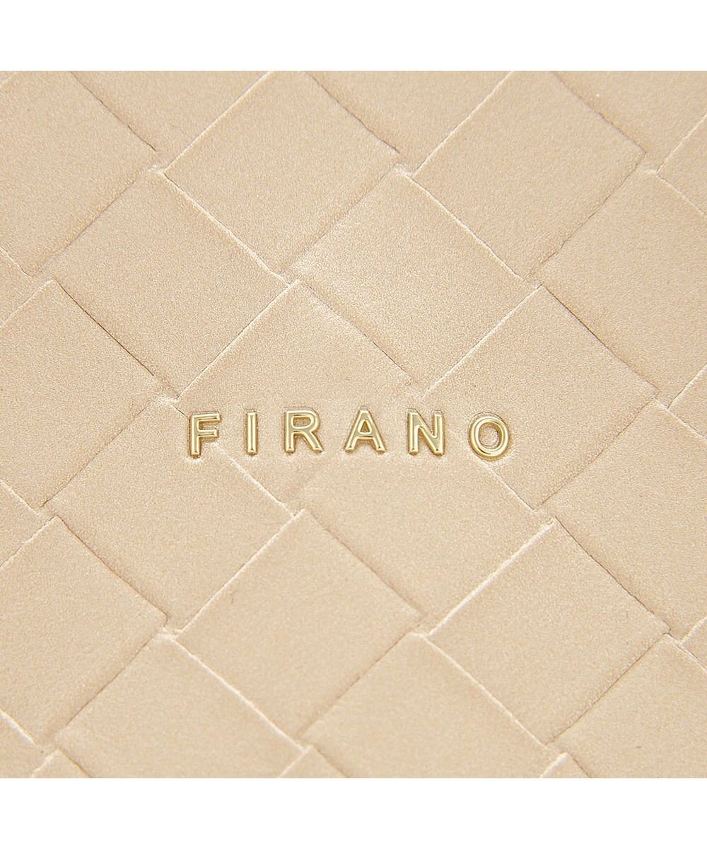 MioFIRANO カジュアルシックグロウウィーブハンドバッグ 2WAY チャーム付き　FIRANO フィラノ 