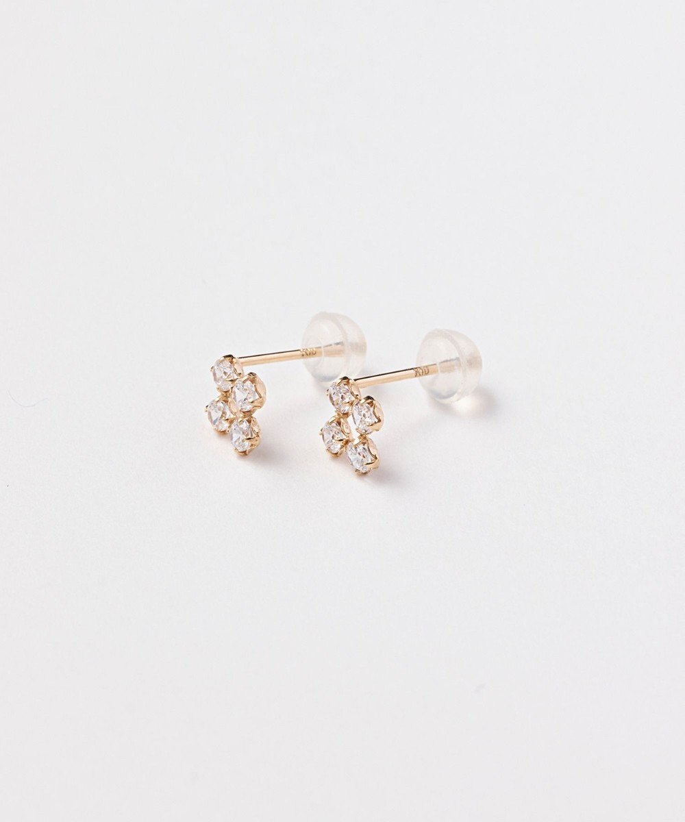 Phoebe 【K10】スウィートフラワービジューピアス 