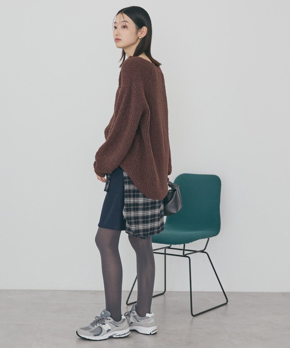 AMERICAN HOLIC ミニシャギーラメニットプルオーバー 