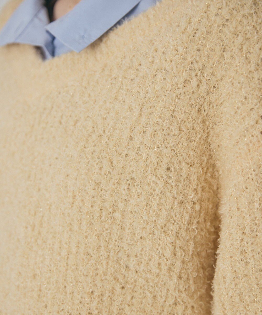 AMERICAN HOLIC ミニシャギーラメニットプルオーバー 