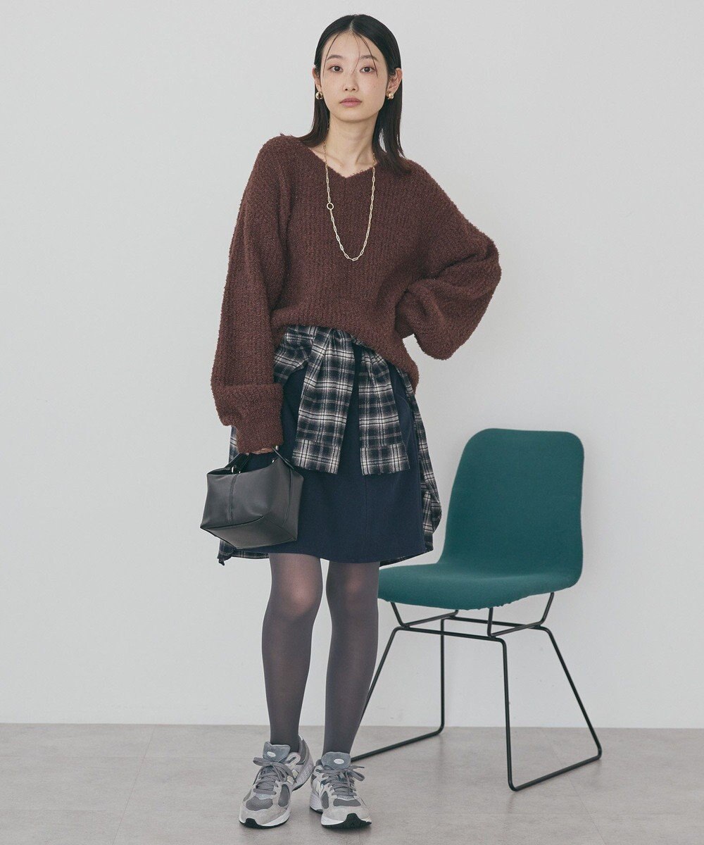 AMERICAN HOLIC ミニシャギーラメニットプルオーバー 