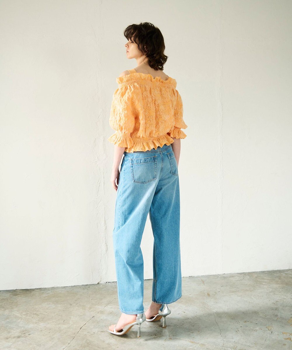 GRACE CONTINENTAL ドルマンフクレジャガードニットトップ 