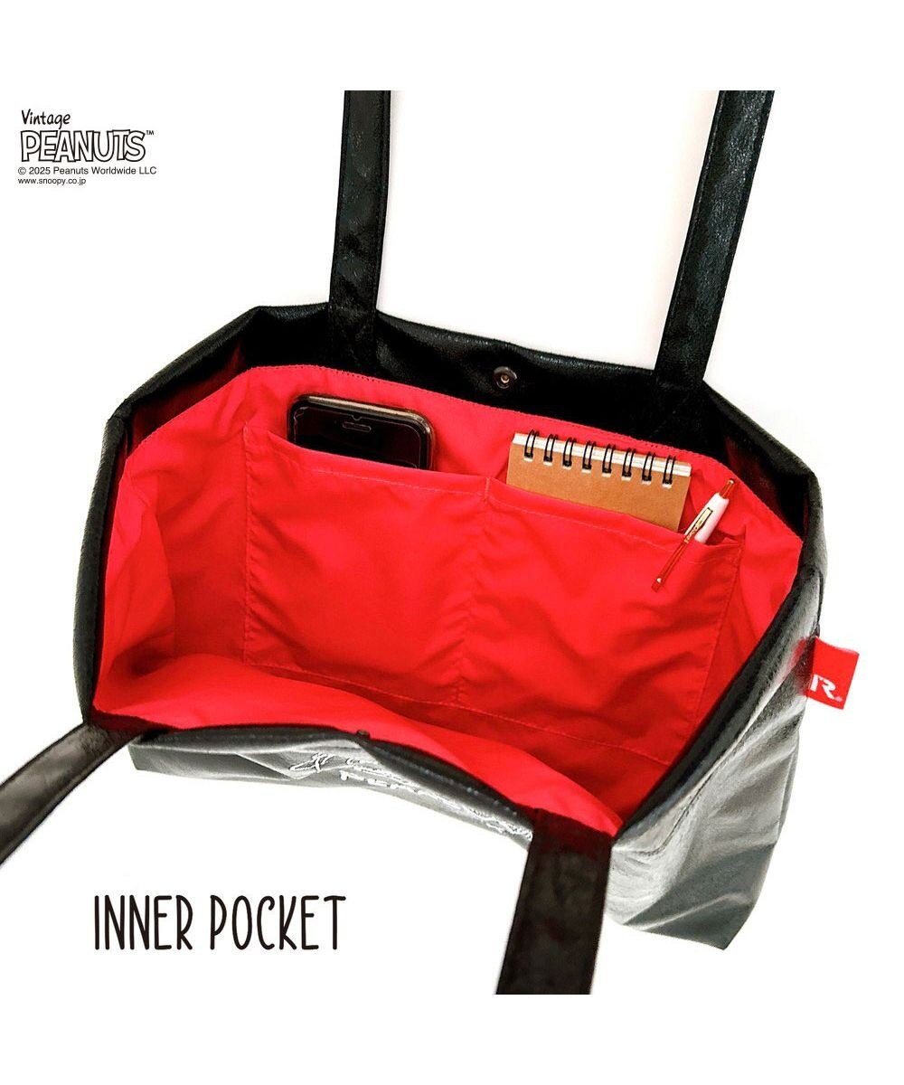 ROOTOTE 8445【スヌーピー】IP.A4アーキャトルワイド.メタリック.ピーナッツ-0Q 