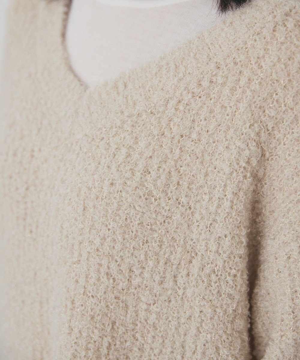 AMERICAN HOLIC ミニシャギーラメニットプルオーバー 