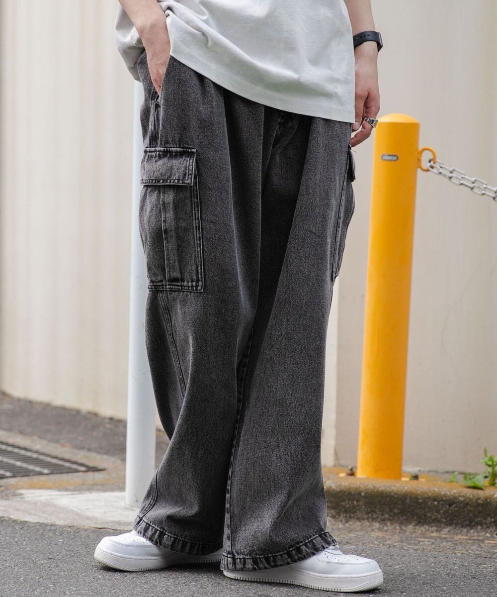 WEGO デニムカーゴパンツ 