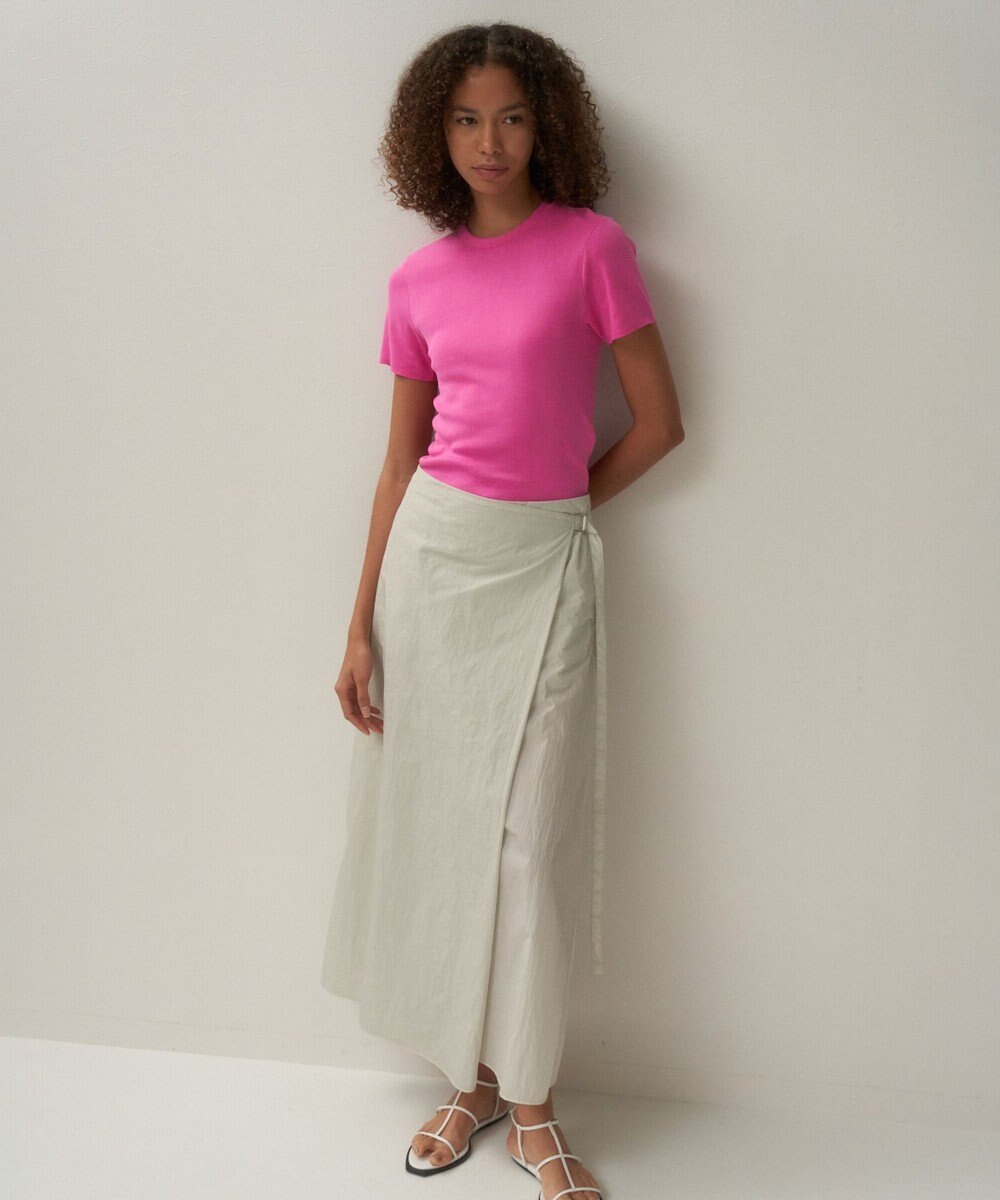 ATON HAND DYED NYLON | ラップスカート 