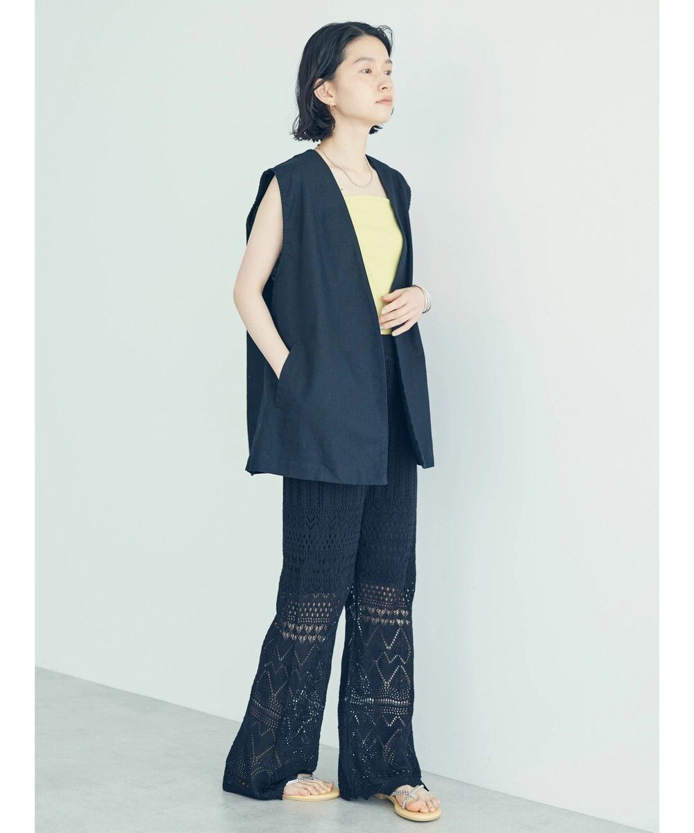 AMERICAN HOLIC 透かし編みニットパンツ 