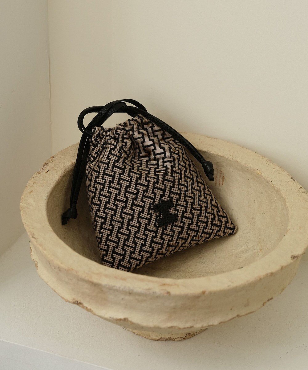 IACUCCI モノグランマ ポーチ JACQUARD/CERVO 