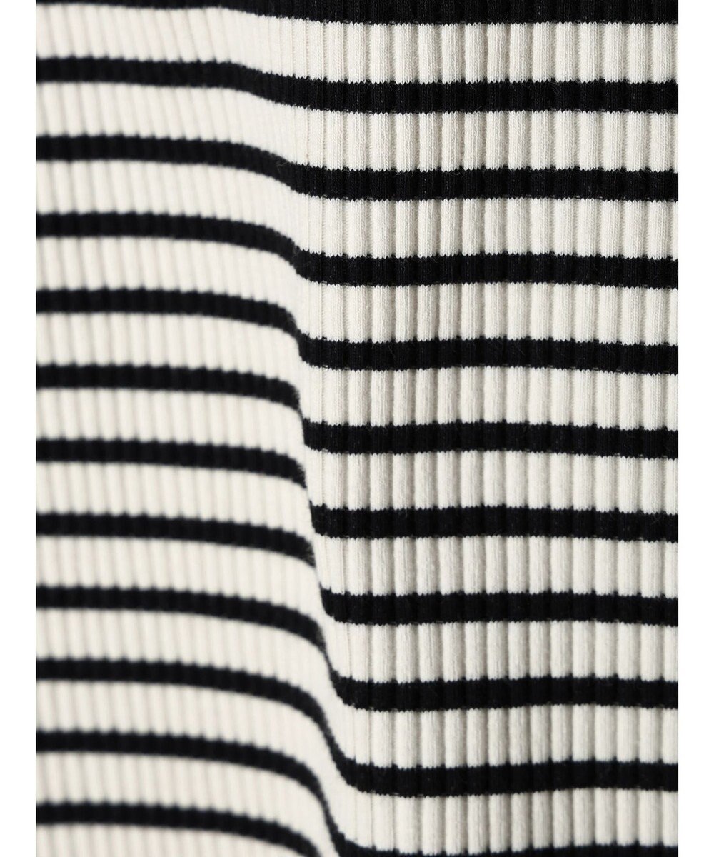 earth music&ecology パールヘンリーリブプルオーバー 