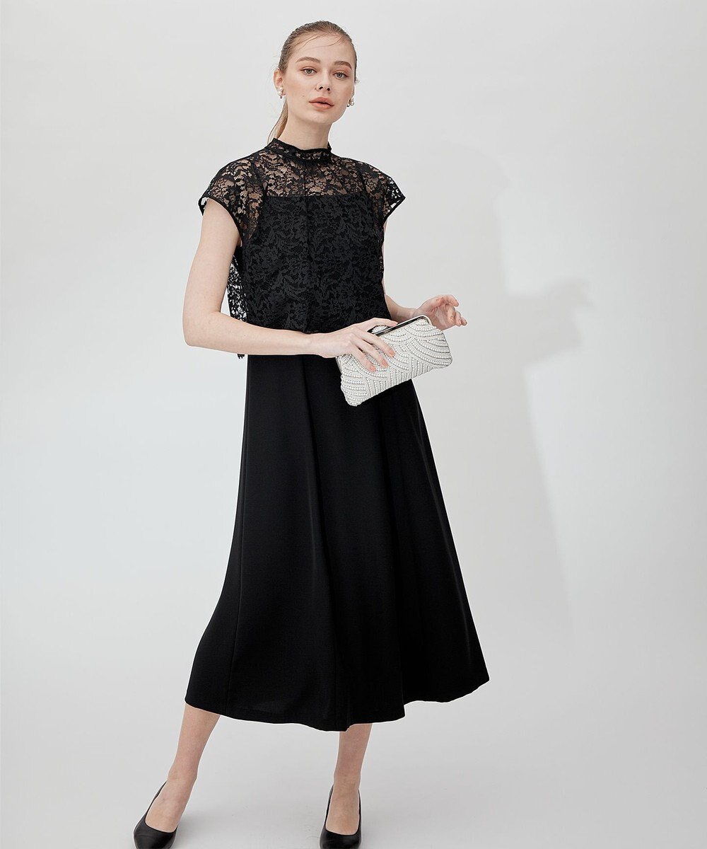 23区 【APPLAUDIR】レースコンビ ドレス 