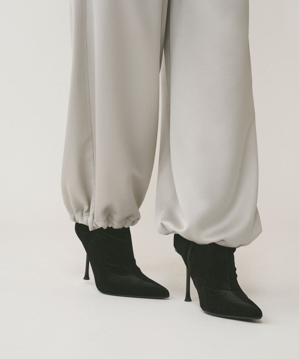 GRACE CONTINENTAL チンツサテンパンツ 