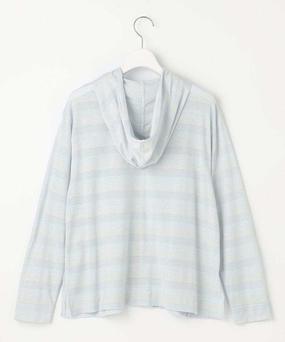 J.PRESS LADIES 【洗える】シアーライトパーカー 