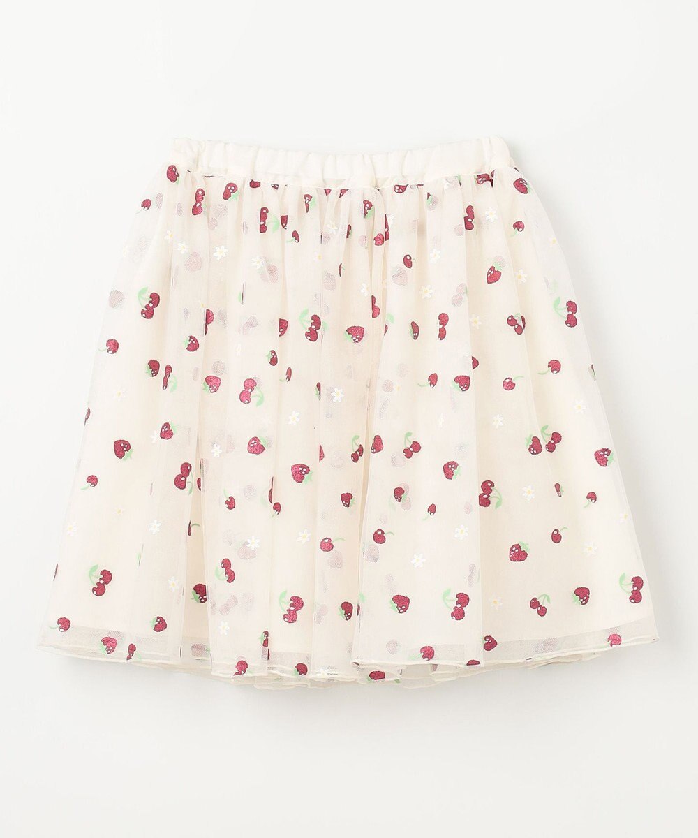 ANY KIDS 【チェリーベリーシリーズ】フルーツ チュール スカート 