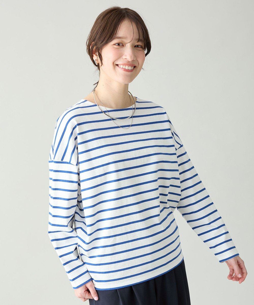 ANY コクーンボーダープルオーバー 