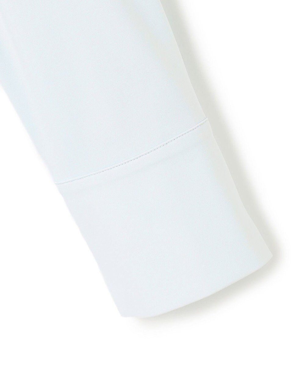 ICB L 【洗える】 ブラウスライクジャージー ロングカットソー 