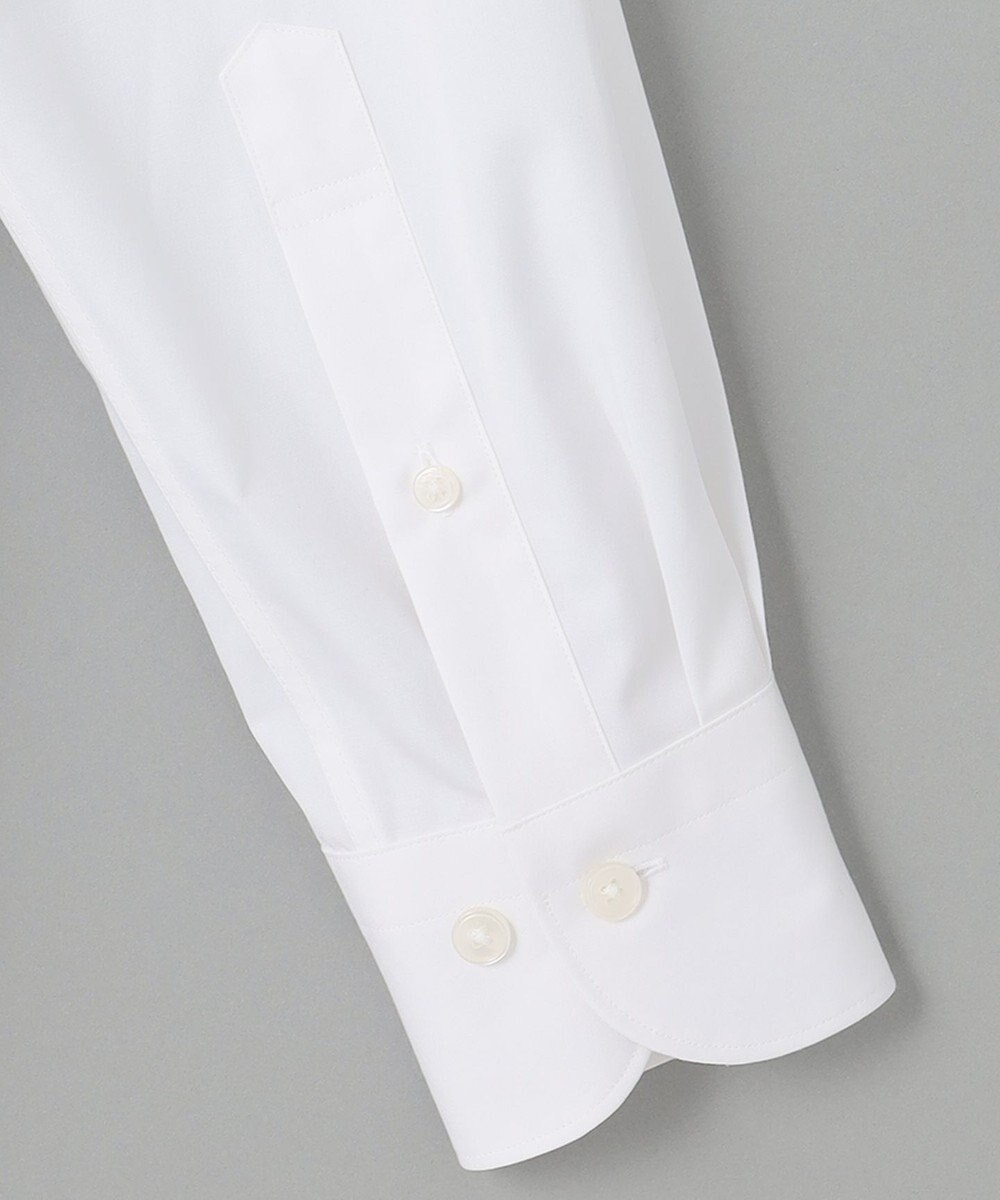 GOTAIRIKU 【形態安定】PREMIUMPLEATS_スナップダウン_通年ドレスシャツ（無地/織柄） 