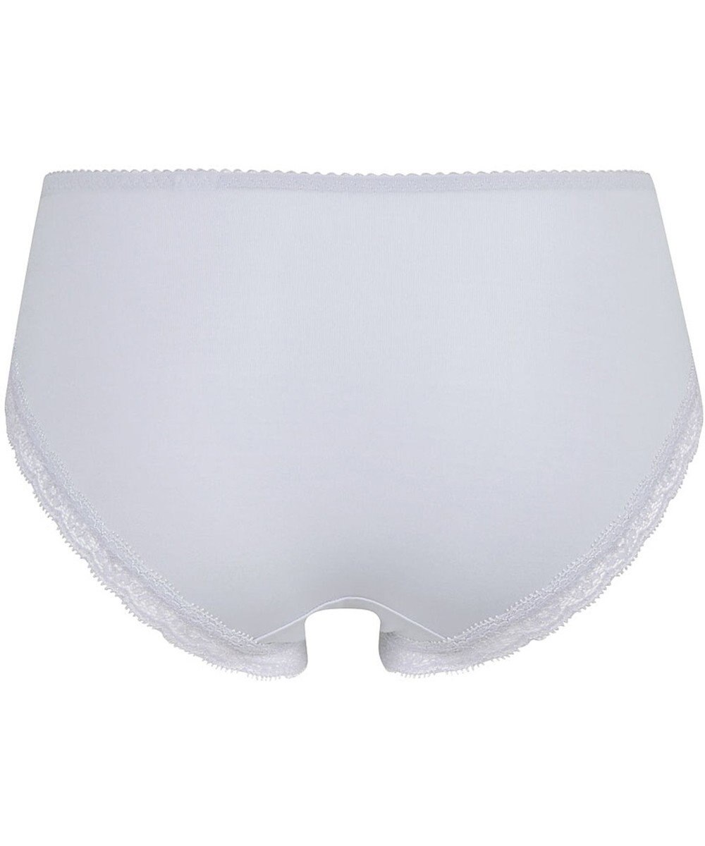WACOAL ショーツ 【リボンブラ 脇すっきり】 BRB433とペア はきこみ丈あさめ ナイロンベア天竺素材(バック) レディース PRA133 /ワコール 