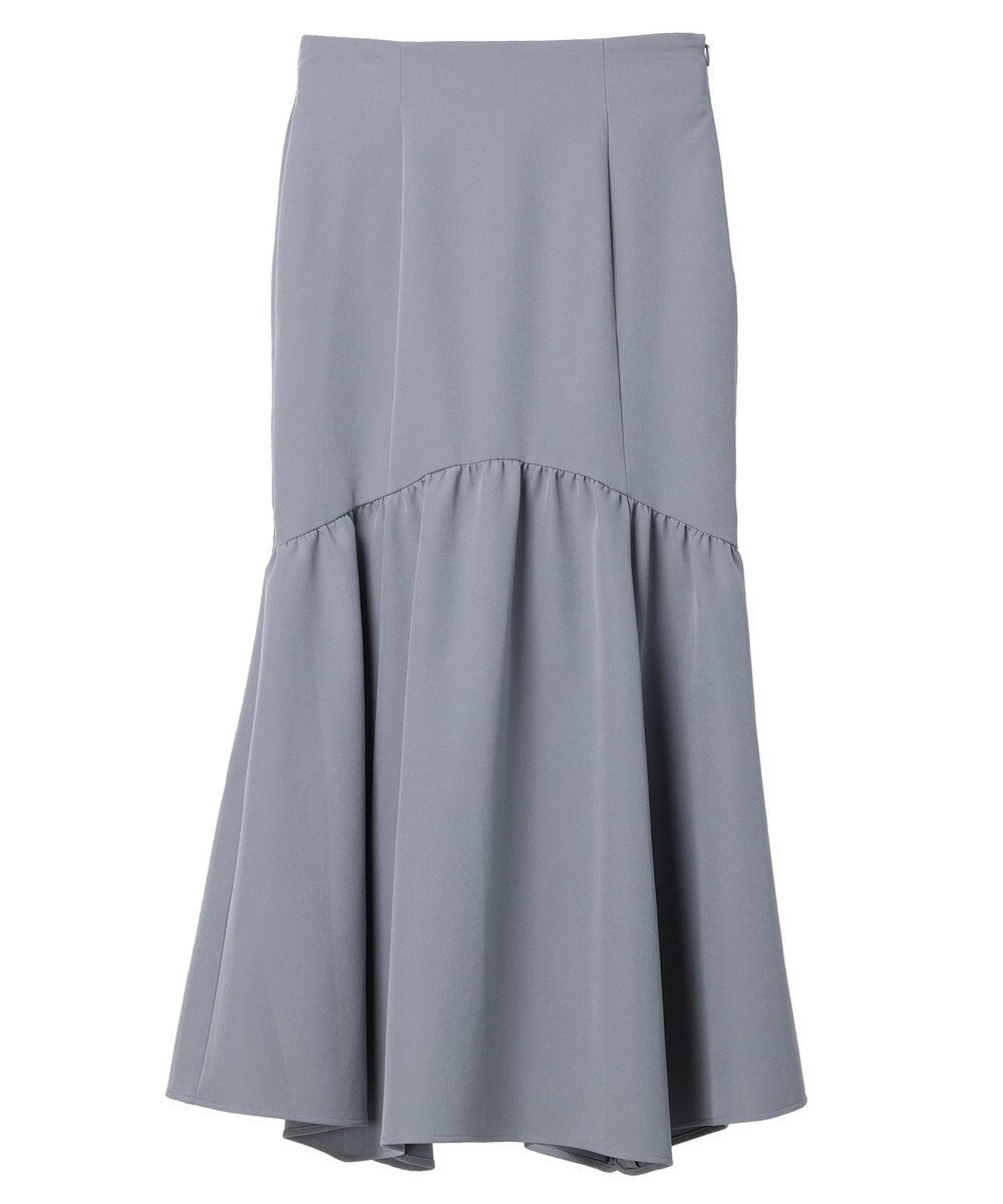 earth music&ecology ギャザー切替マーメイドスカート 