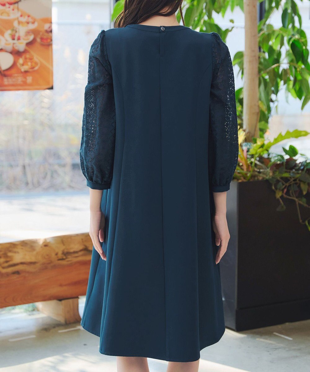 Tiaclasse レーススリーブワンピース 