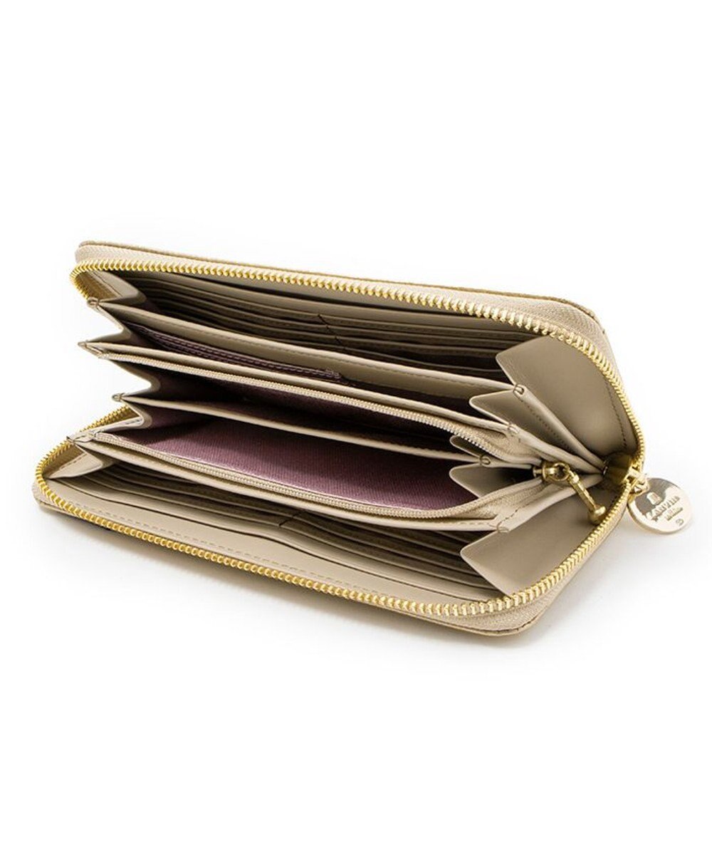 LANVIN en Bleu ペティアン ラウンド長財布 