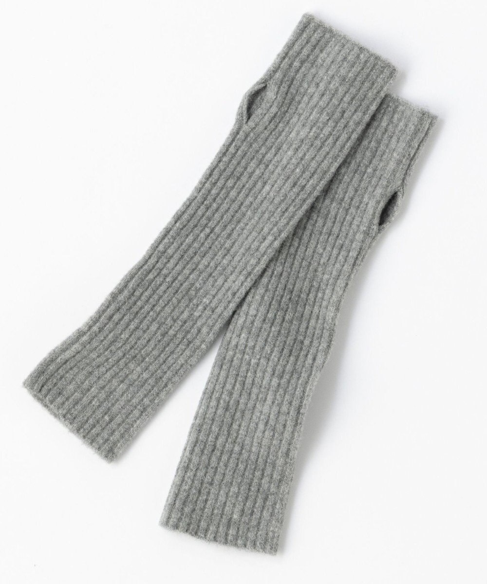 UNFILO 【洗える】ふわふわニット アームウォーマー 