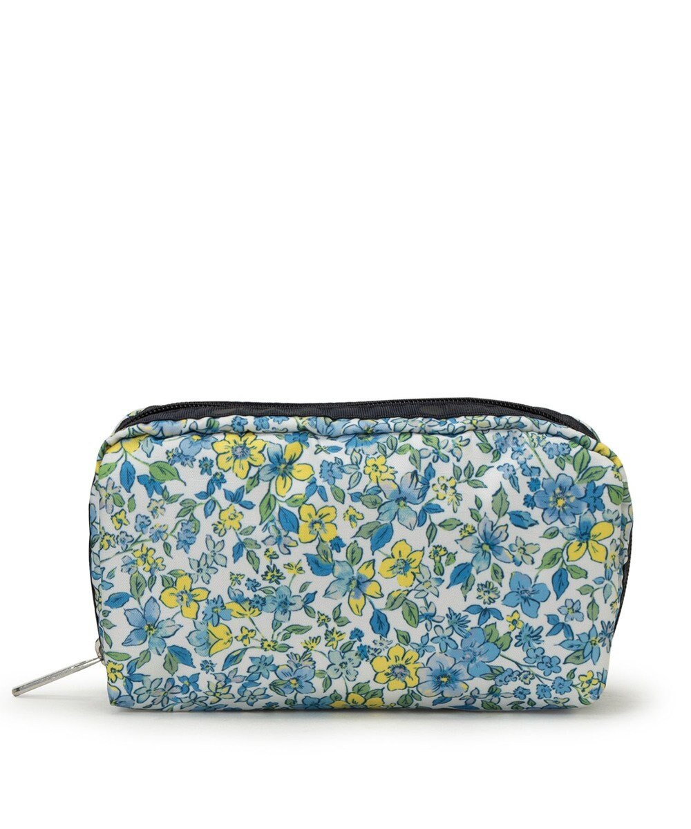 LeSportsac RECTANGULAR COSMETIC/タペストリーフラワーブルー 