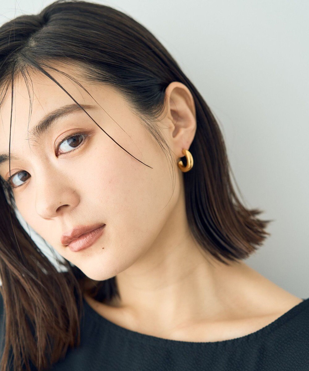 YECCA VECCA ステンレスフープピアス 