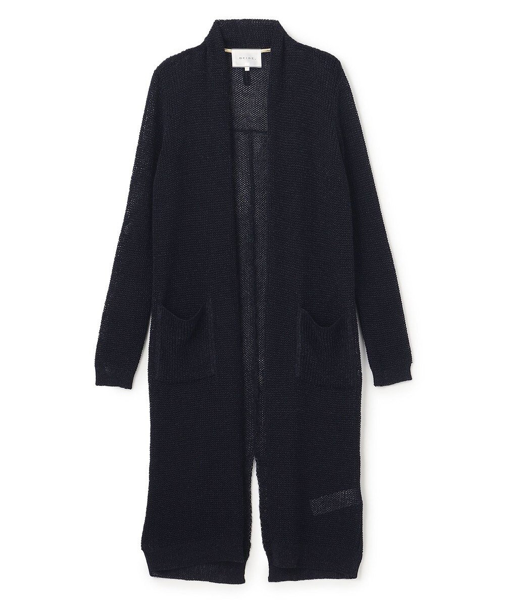 BEIGE， OPTICAL / ロングカーディガン 