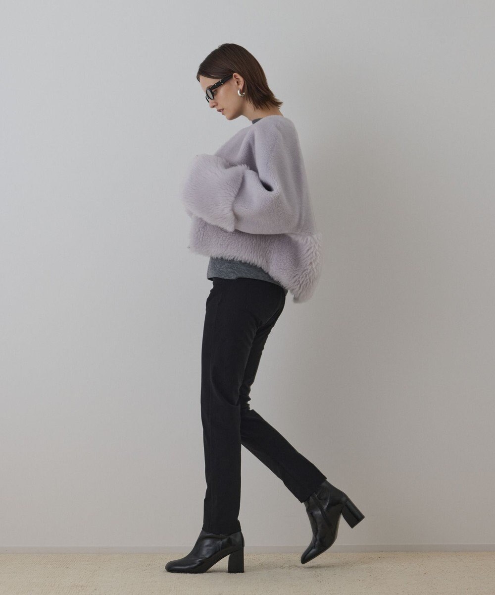 GRACE CONTINENTAL ウールボアジャケット 