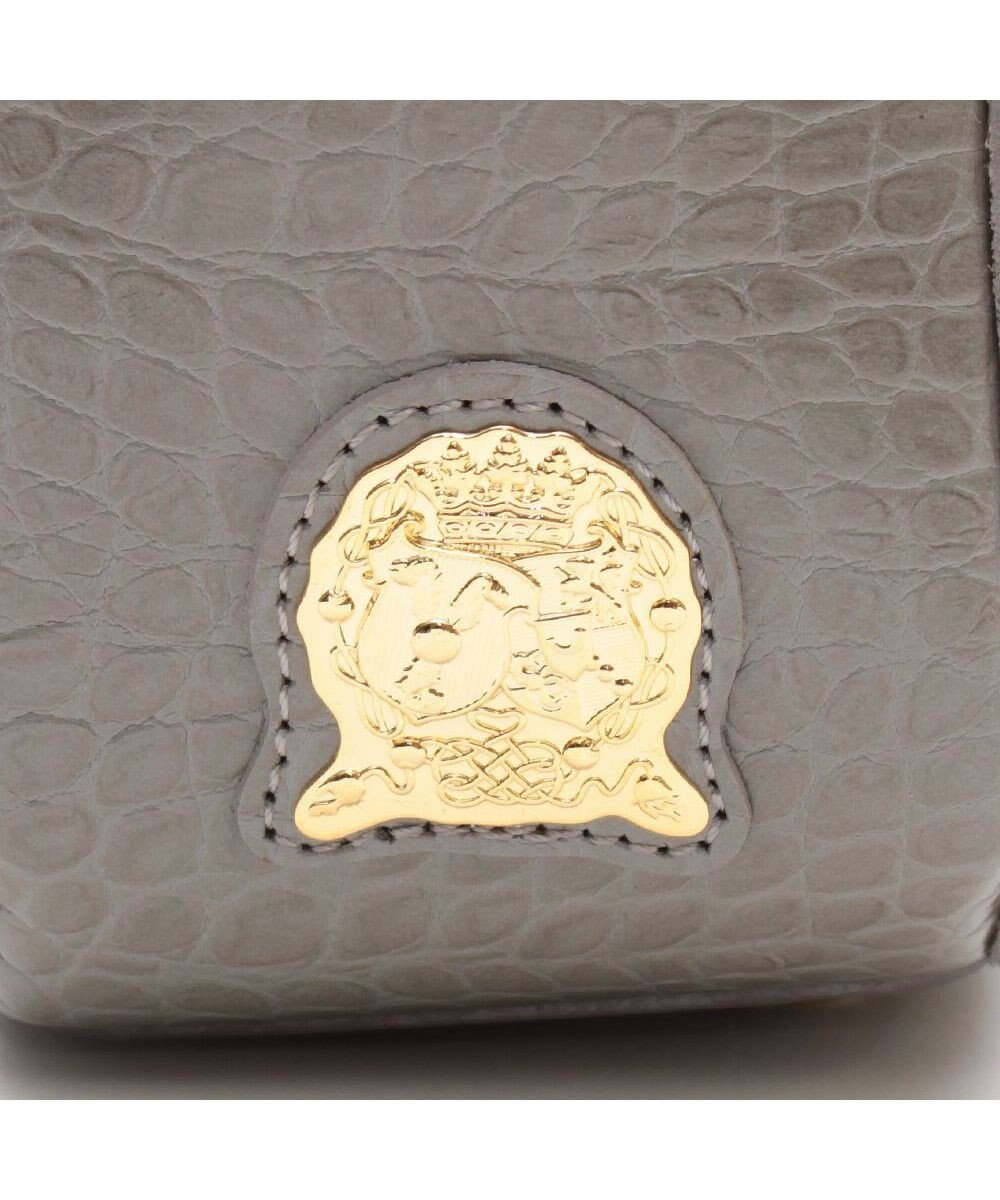 A.D.M.J. 【牛革】クロコ型押し ボストン28cm 