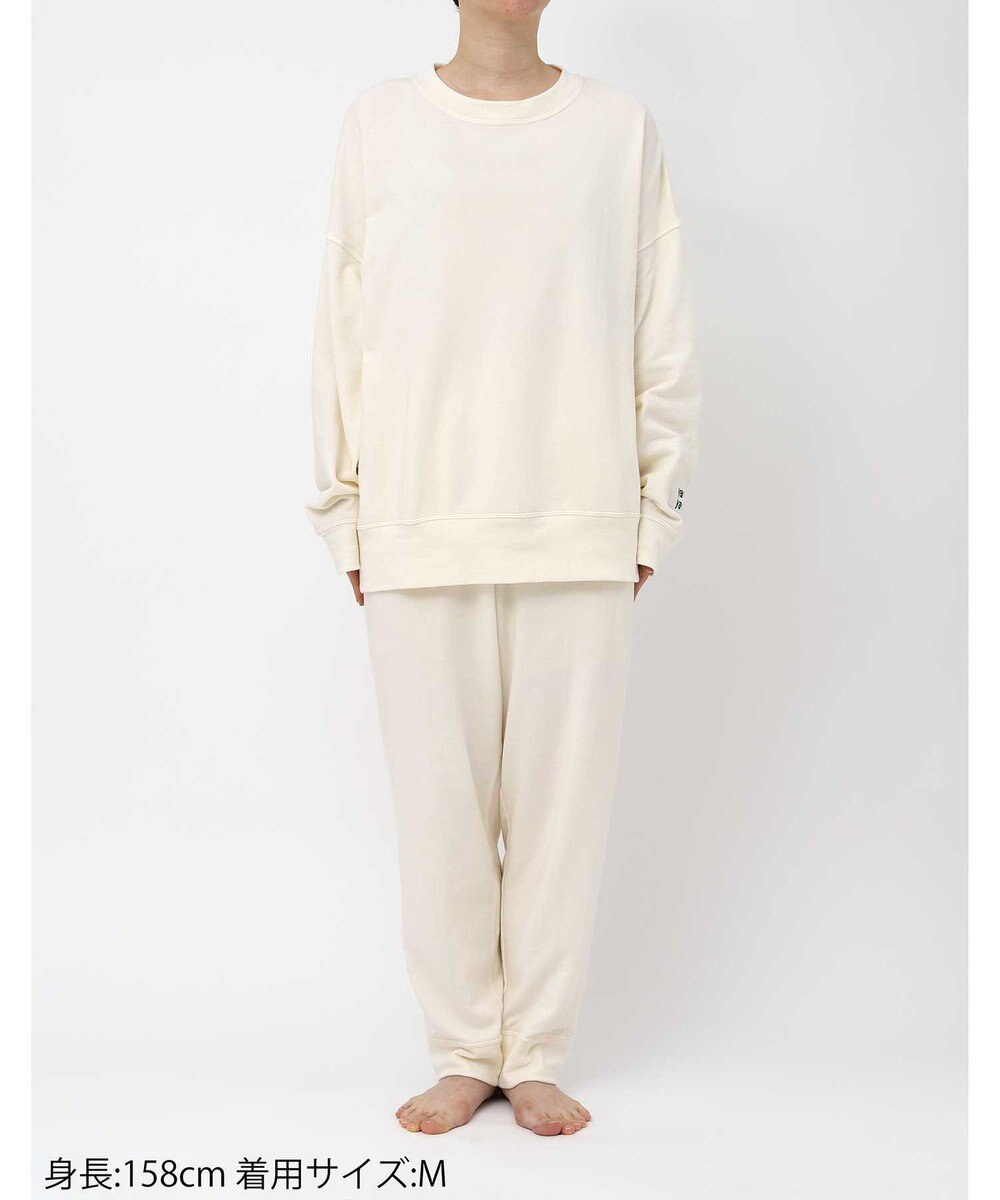 une nana cool 【綿混】あくびのお嬢さんのなめらか裏毛プルオーバー 