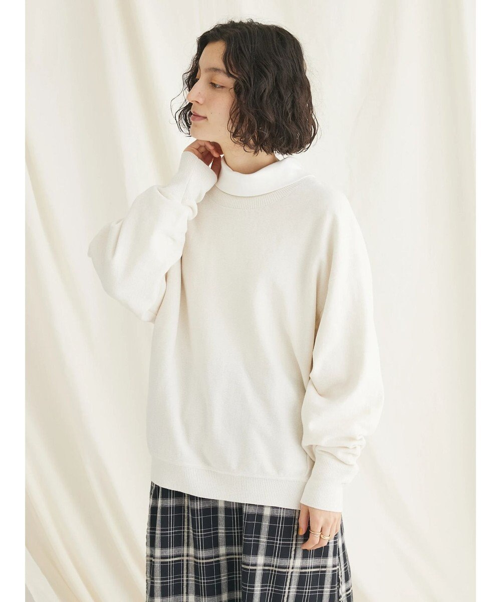 CRAFT STANDARD BOUTIQUE シェニールヤーンニットプルオーバー 