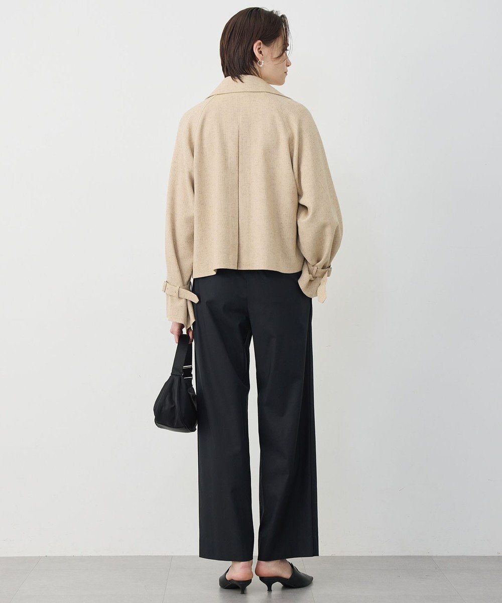 ICB 【先行予約】 ミックスブッチャー ショートトレンチコート 